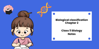 Biological Classification NCERT Class 11 Biology Notes