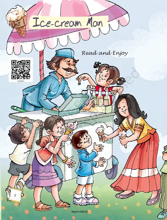 NCERT Solutions for Class 5 English Chapter 1 Ice Cream Man